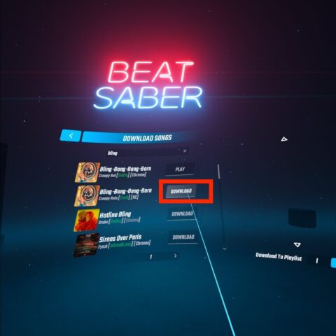 2024年最新、ビートセイバーにmodを使って曲追加する方法。メタクエスト、オキュラスクエスト